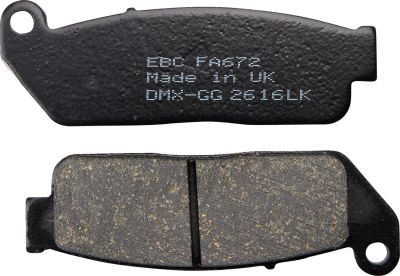 17200575 - EBC BRAKE PAD FA SERIES ORGANIC