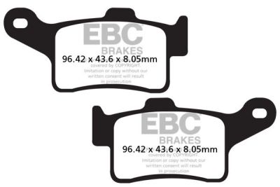 17200596 - EBC BRAKE PAD FA-SERIES ORGANIC SCOOTER
