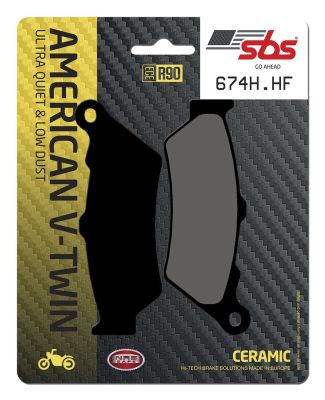 17201002 - SBS BRAKE PAD CERAMIC STREET