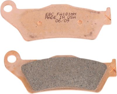 17210939 - EBC BRAKE PAD FA-HH SERIES SINTERED METAL