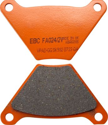 17211373 - EBC BRAKE PAD FA-V SERIES SINTERED METAL/ORGANIC COMPOUND