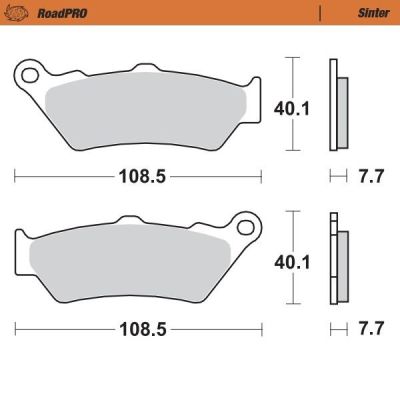 17212658 - Moto-Master BRAKE PAD ROADPRO SINTER