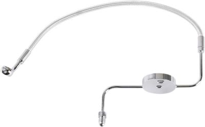 17410473 - MAGNUM BRAKE LINE FRONT LOWER DESIGNER CLEAR JACKET CHROME NATURE