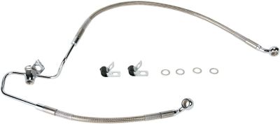 17410876 - DRAG SPECIALTIES REAR BRAKE LINE STAINLESS STEEL