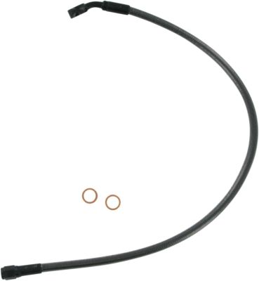 17411674 - MAGNUM BRAKE LINE UPPER DUAL DISC NON-ABS DESIGNER CHROME BLACK