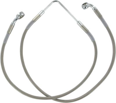 17411783 - DRAG SPECIALTIES FRONT BRAKE LINE STAINLESS STEEL