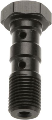17412439 - TRW Lucas DOUBLE BANJO BOLT, M10X1.25, ALUMINIUM, BLACK