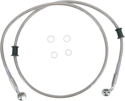 17412667 - DRAG SPECIALTIES FRONT BRAKE LINE STAINLESS STEEL
