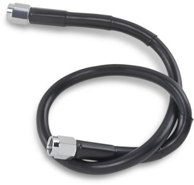 17412707 - DRAG SPECIALTIES UNIVERSAL BRAKE LINE BLACK VINYL COATED STAINLESS STE...