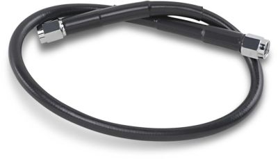 17412708 - DRAG SPECIALTIES UNIVERSAL BRAKE LINE BLACK VINYL COATED STAINLESS STE...
