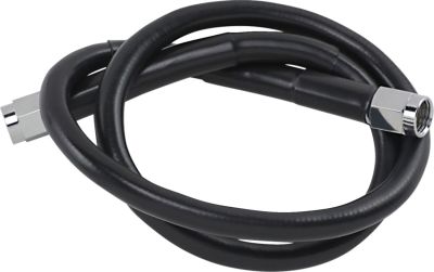 17412713 - DRAG SPECIALTIES UNIVERSAL BRAKE LINE BLACK VINYL COATED STAINLESS STE...