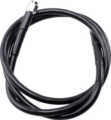 17412723 - DRAG SPECIALTIES UNIVERSAL BRAKE LINE BLACK VINYL COATED STAINLESS STE...