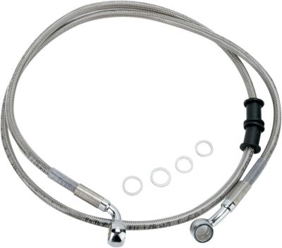 17412780 - DRAG SPECIALTIES FRONT BRAKE LINE STAINLESS STEEL