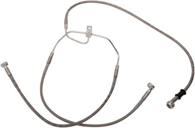 17412903 - DRAG SPECIALTIES FRONT BRAKE LINE STAINLESS STEEL EXTENDED 6