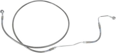 17412930 - DRAG SPECIALTIES FRONT UPPER BRAKE LINE STAINLESS STEEL EXTENDED 8