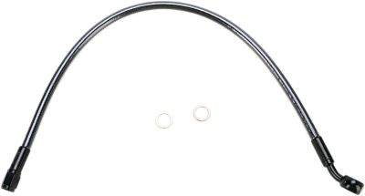 17413234 - MAGNUM BRAKE LINE UPPER DUAL DISC NON-ABS DESIGNER CHROME BLACK