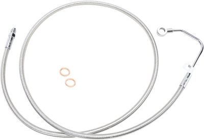 17413244 - MAGNUM BRAKE LINE FRONT MID DUAL DISC ABS DESIGNER STAINLESS POLISHED ...