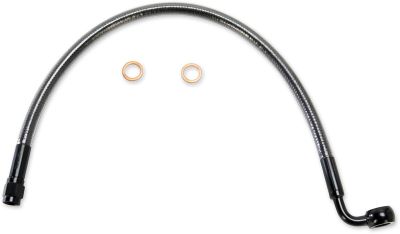 17414082 - MAGNUM BRAKE LINE FRONT UPPER DUAL DISC ABS DESIGNER CHROME BLACK