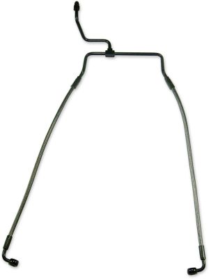 17414264 - MAGNUM BRAKE LINE FRONT LOWER DUAL DISC NON-ABS DESIGNER CHROME BLACK