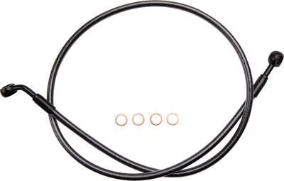 17414297 - MAGNUM BRAKE LINE SINGLE DISC E-Z ALIGN CHROME BLACK