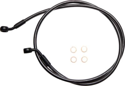 17414302 - MAGNUM BRAKE LINE SINGLE DISC E-Z ALIGN CHROME BLACK