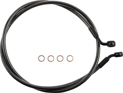 17414303 - MAGNUM BRAKE LINE SINGLE DISC E-Z ALIGN CHROME BLACK