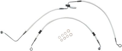 17414335 - MAGNUM BRAKE LINE REAR ABS CLEAR JACKET STERLING CHROMITE® II NATURE