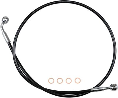 17414752 - MAGNUM BRAKE LINE E-Z ALIGN XR NON-ABS BLACK PEARL BLACK/BRAIDED 42