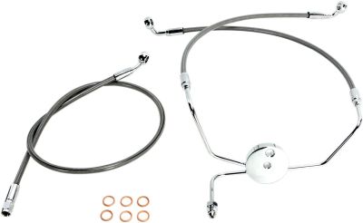 17415087 - MAGNUM LINE BRAKE FRONT UPPER XR NON-ABS STAINLESS STEEL/CHROME