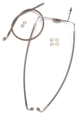 17415089 - MAGNUM LINE BRAKE FRONT UPPER XR NON-ABS STAINLESS STEEL/CHROME