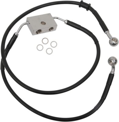 17415299 - DRAG SPECIALTIES FRT BRAKE LINE XL BK +12