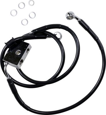 17415311 - DRAG SPECIALTIES FRT BRAKE LINE XL BK +10