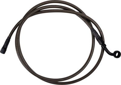 17416563 - Barnett BRAKE LINE UPPER CARBON COAT W/BLACK FITTINGS +6