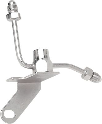 17420058 - DRAG SPECIALTIES REAR BRAKE-TEE CHROME W/ BRAKE LIGHT SWITCH HOLE HD F...