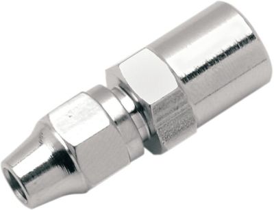 17420065 - DRAG SPECIALTIES UNIVERSAL BRAKE LINE FITTING ADAPTER CHROME AN-3