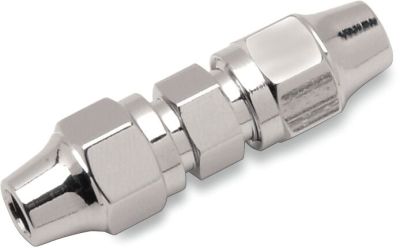 17420066 - DRAG SPECIALTIES UNIVERSAL BRAKE LINE FITTING CHROME 3/16-3/16-UNION