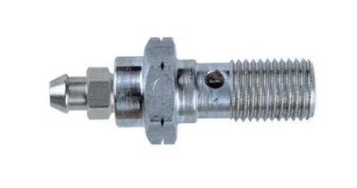 17420278 - GOODRIDGE BANJO BOLT SINGLE WITH BLEED NIPPLE STAINLESS-STEEL M10x1,00...