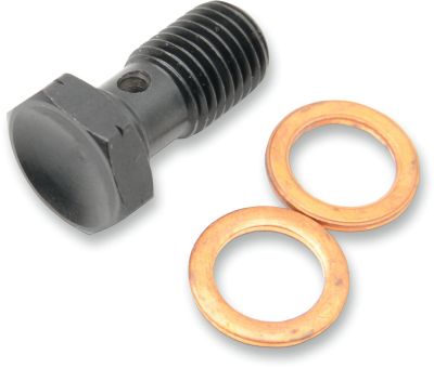 17420385 - GOODRIDGE BANJO BOLT SINGLE ALUMINIUM BLACK LENGHT 20,1mm M10x1,25