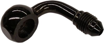 17420475 - MAGNUM BANJO FITTING CUSTOM REPLACEMENT AN3 90°/10mm BLACK PEARL