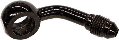 17420478 - MAGNUM BANJO FITTING CUSTOM REPLACEMENT AN3 60°/10mm BLACK PEARL