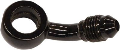 17420479 - MAGNUM BANJO FITTING CUSTOM REPLACEMENT AN3 45°/10mm BLACK PEARL