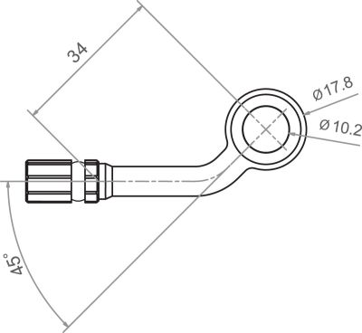 17420632 - TRW Lucas BANJO M10 40S BK