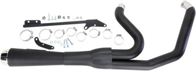 18001281 - BASSANI XHAUST EXHAUST ROAD RAGE 2-INTO-1 SHORT BLACK