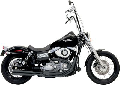 18001303 - BASSANI XHAUST EXHAUST ROAD RAGE II B1 POWER 2-INTO-1 BLACK