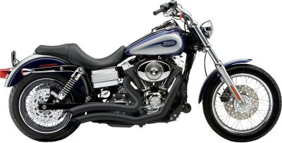 18001467 - COBRA SPEEDSTER SWEPT EXHAUST WITH POWERPORT BLACK HD