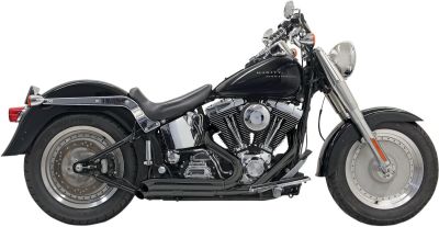 18001509 - BASSANI XHAUST EXHAUST PRO STREET TURN OUT BLACK