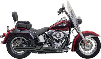 18001513 - BASSANI XHAUST EXHAUST ROAD RAGE II MEGA POWER BLACK W/ BLACK END CAPS...