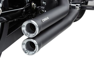 18001649 - COBRA SPEEDSTER EXHAUST SHORT BLACK HD