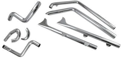 18001669 - BASSANI XHAUST EXHAUST SYSTEM TRUE DUALS W/ 30