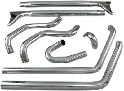 18001737 - BASSANI XHAUST MUFFLER TRUE DUALS WITH 33